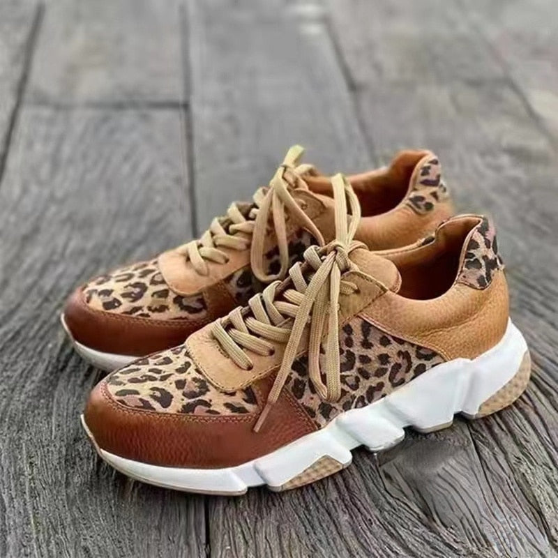 Lune London | Comfortable Women's Shoes with Leopard Print