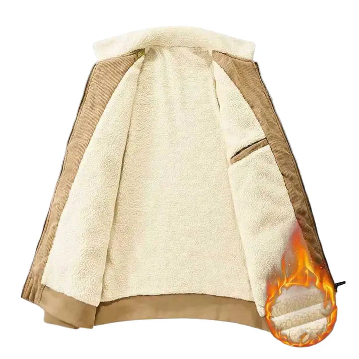 Lune London | Winter jacket with fleece lining - Fashionable casual jacket for cold days