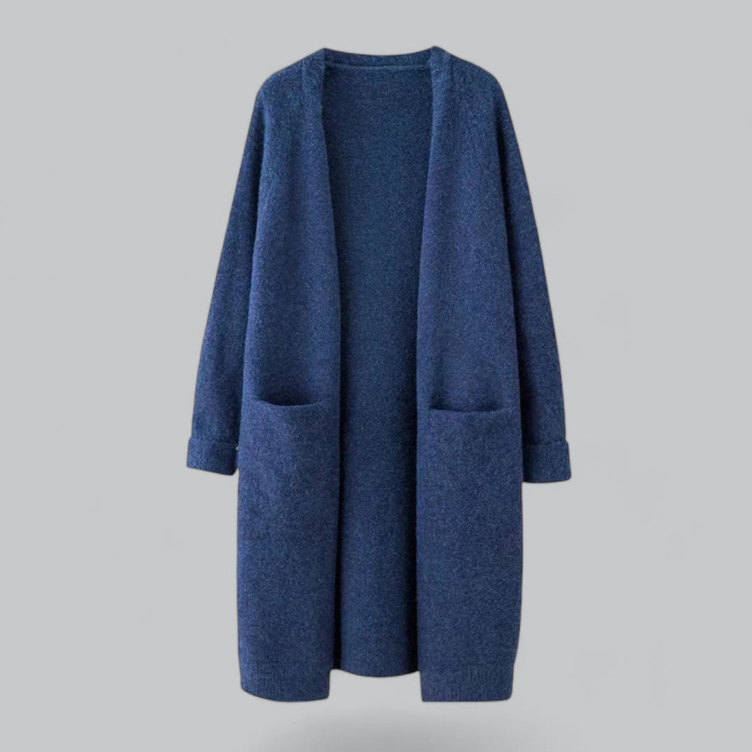 Lune London | Women's Classic Long Cashmere Cardigan