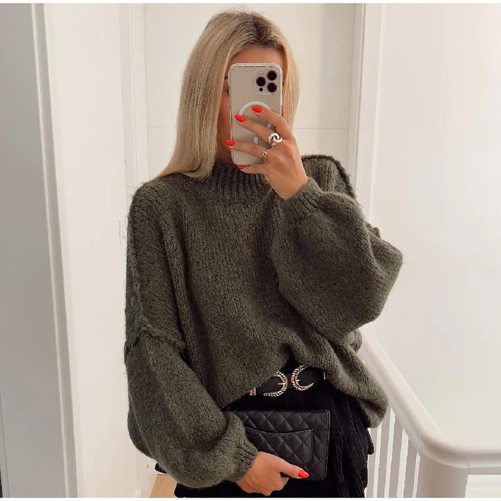 Lune London | Fluffy Oversized Knit Sweater