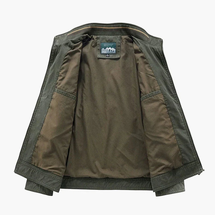 Lune London | Casual Streetwear Transitional Jacket with High Collar - Elegant Casual Jacket for Daily Wear and Outdoor Activities