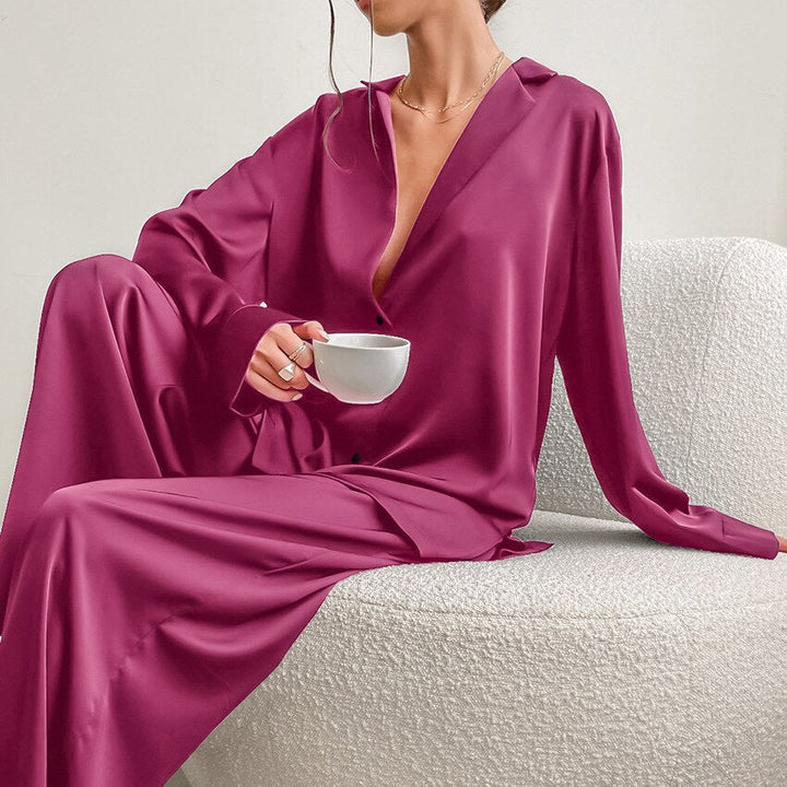Lune London | Classic satin pajama set