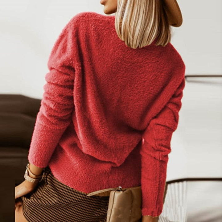 Lune London | Cardigan - Soft knitwear - V-neck - Large buttons - Loose fit
