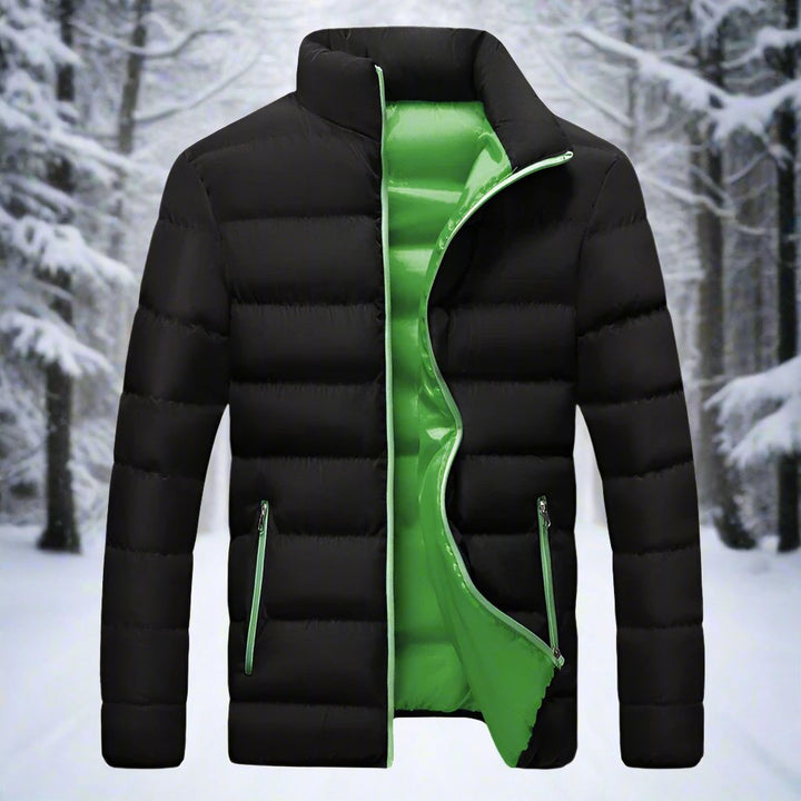 Lune London | Puffer jacket - Windproof and Water repellent - High collar - Zipper - Lined and Warm