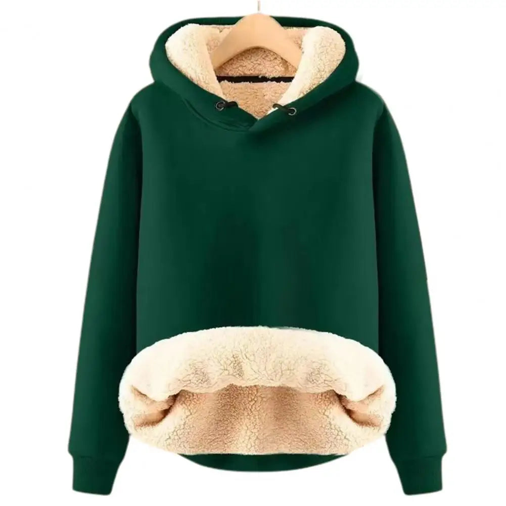 Lune London | Warmer Hoodie with Fleece Lining Polyester and Sherpa Comfortable and Trendy