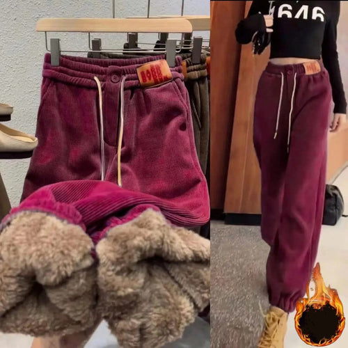 Lune London | Winter jogging pants - Warm plush lining and casual design