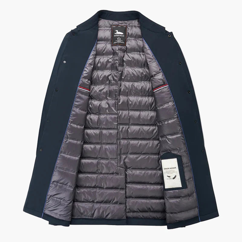 Lune London | Transition jacket with high collar - Elegant city coat for everyday and office