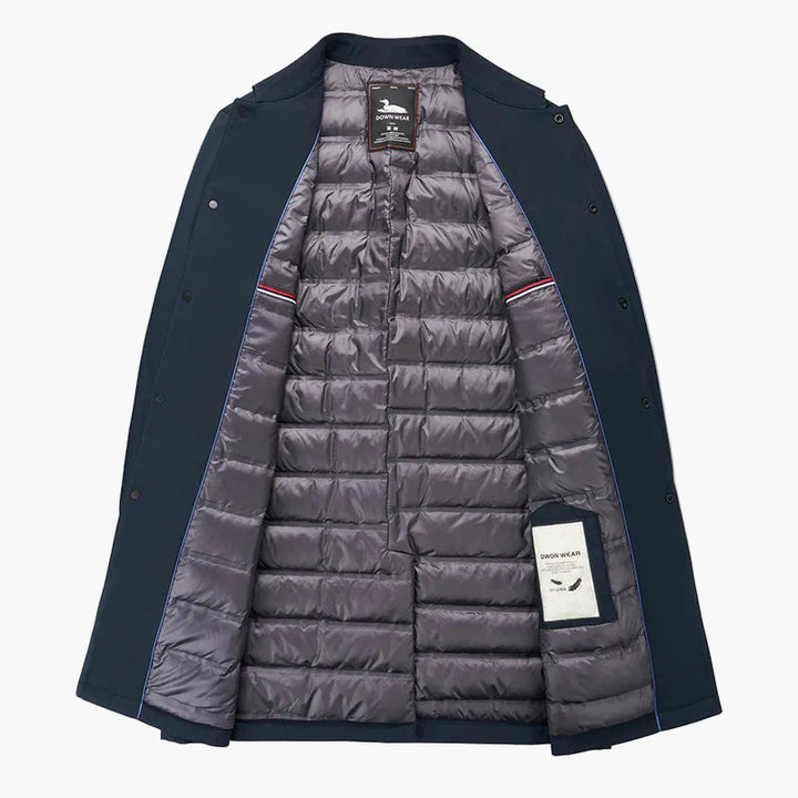 Lune London | Transition jacket with high collar - Elegant city coat for everyday and office