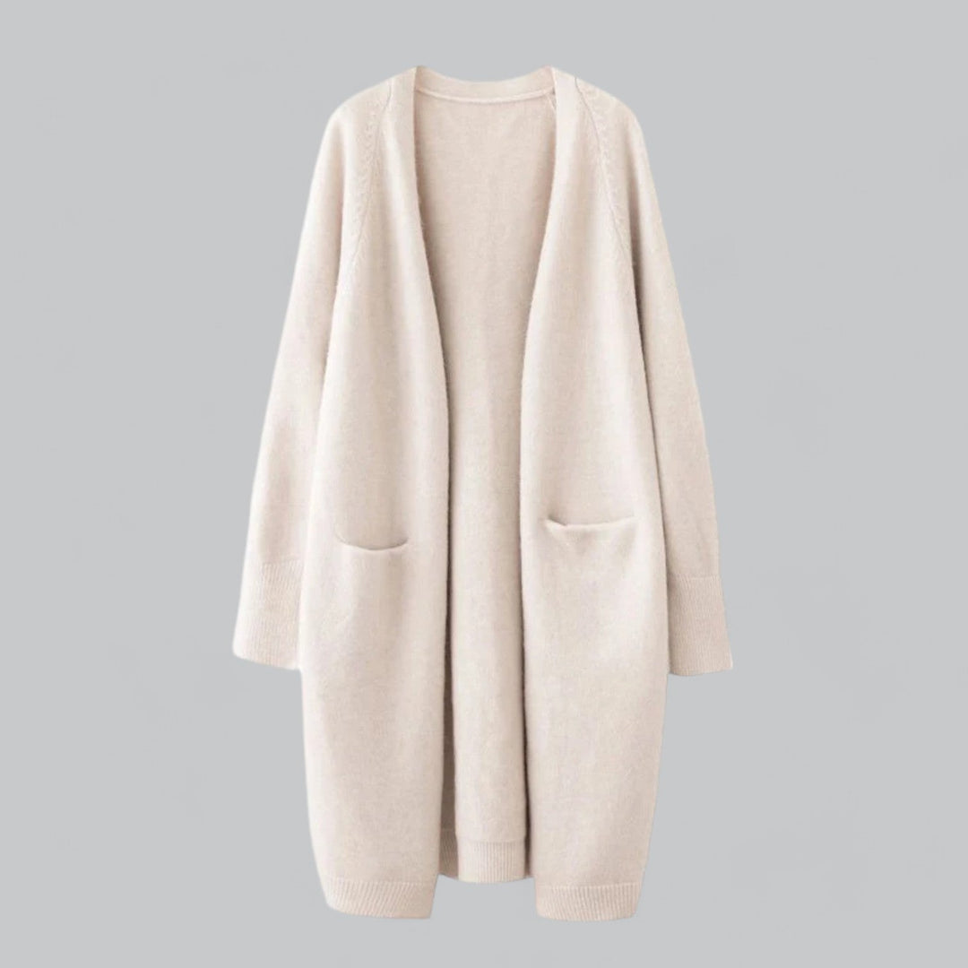Lune London | Women's Classic Long Cashmere Cardigan