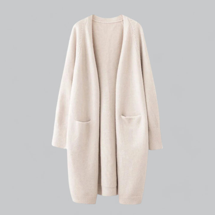 Lune London | Women's Classic Long Cashmere Cardigan