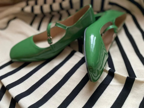 Lune London | Shoes with Shiny Block Heels