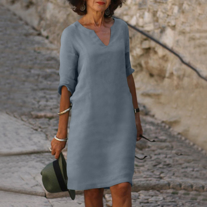 Lune London | Elegant summer dress with V-neck