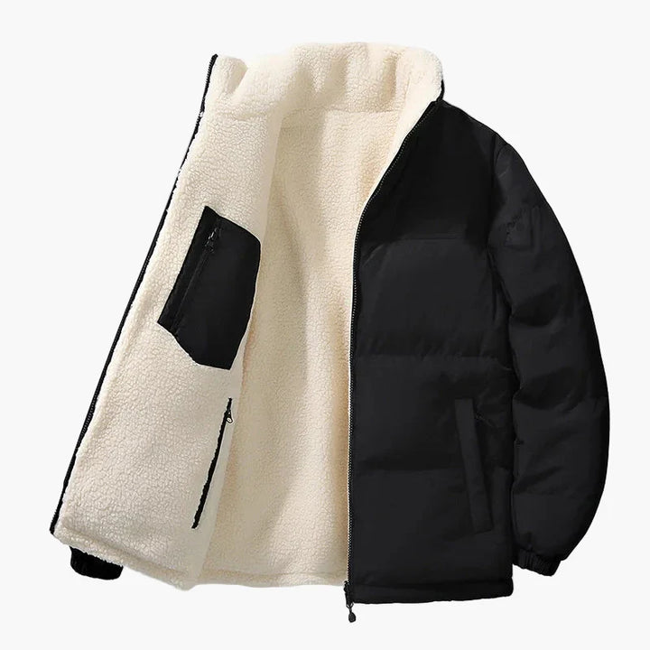 Lune London | Quilted winter jacket with fleece lining - Urban casual jacket, Relaxed fit, Warm, Ideal for everyday life and outdoor activities