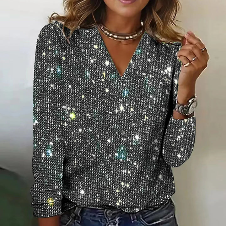 Lune London | Glitter Blouse Shiny and Elegant Stylish