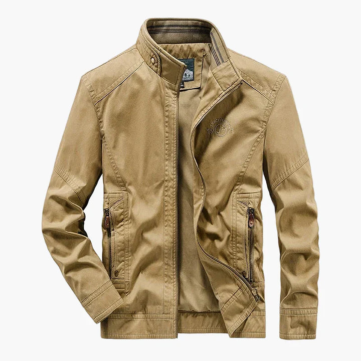 Lune London | Casual Streetwear Transitional Jacket with High Collar - Elegant Casual Jacket for Daily Wear and Outdoor Activities