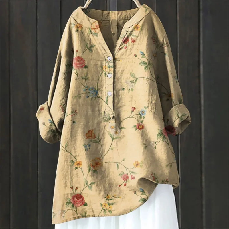 Lune London | Casual Blouse with Floral Print