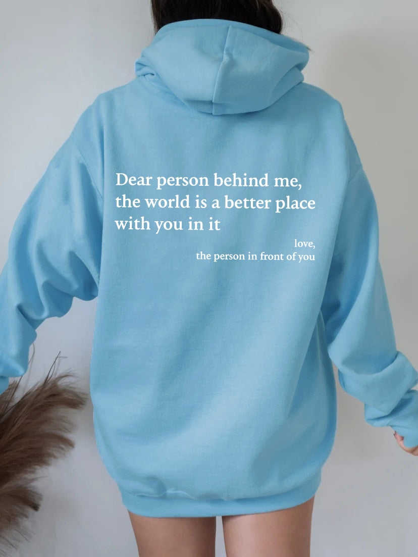 Angel - Love Person Behind Me Unisex Hoodie