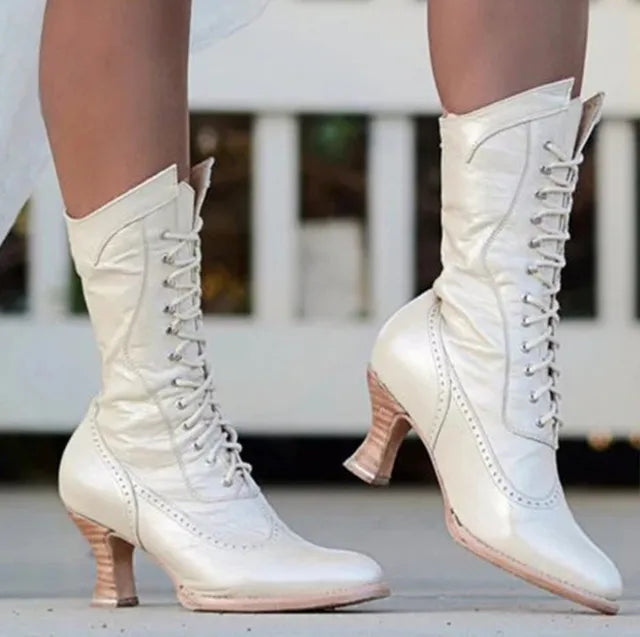Lune London | Retro Knight Ankle Boots