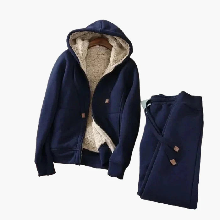 Lune London | Leisurewear training outfit with hoodie and jogging pants - Sporty & Comfortable for everyday life and fitness