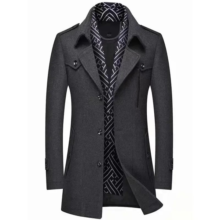 Lune London | Elegant business coat winter long classic modern leisure coat