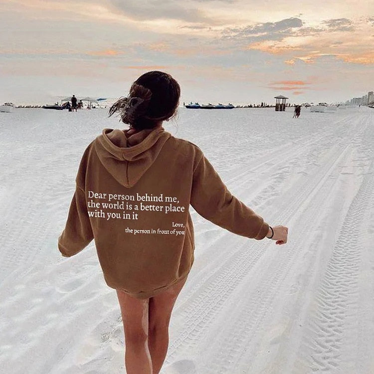 Angel - Love Person Behind Me Unisex Hoodie