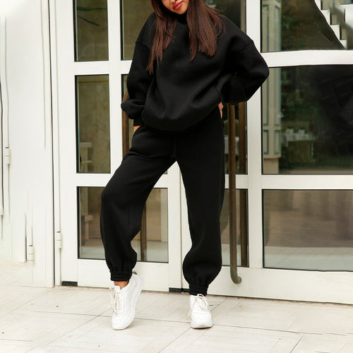 Lune London | Jogging Set - Oversized Fit - Hood & Elastic Waist - Soft Cotton