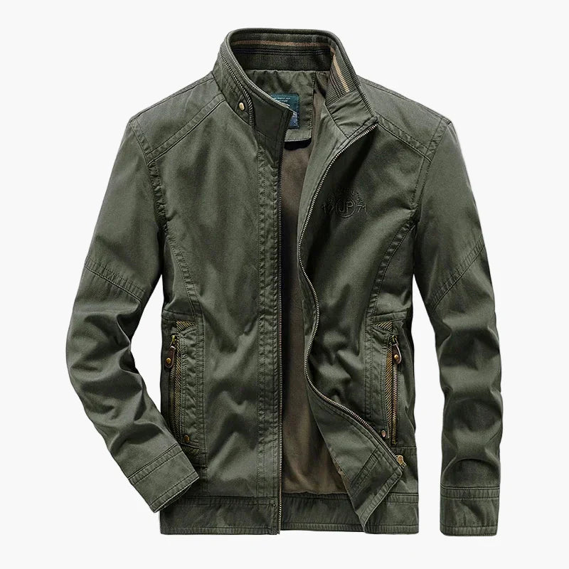 Lune London | Casual Streetwear Transitional Jacket with High Collar - Elegant Casual Jacket for Daily Wear and Outdoor Activities