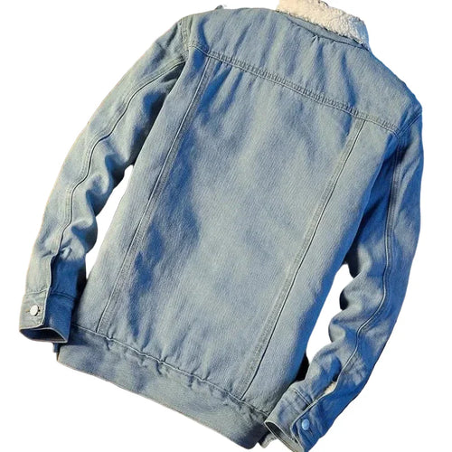 Lune London | Leisure jacket with sheepskin look - Fashion transition jacket for everyday and leisure