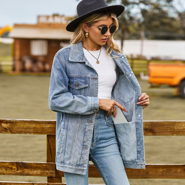 Lune London | The Vintage Denim Jacket Under Your Coat