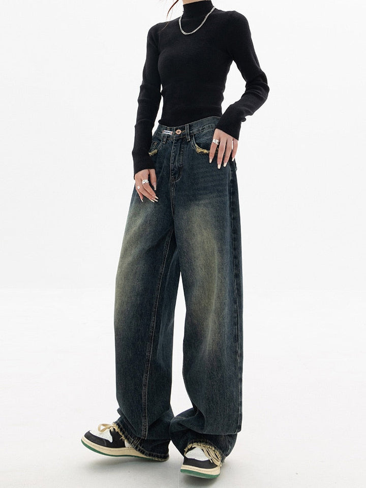Lune London | Women Vintage Baggy Jeans