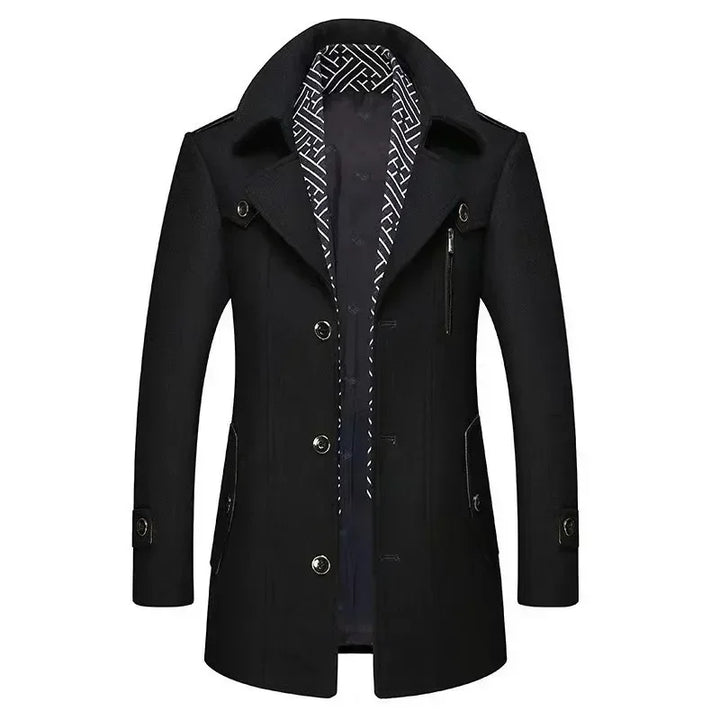 Lune London | Elegant business coat winter long classic modern leisure coat