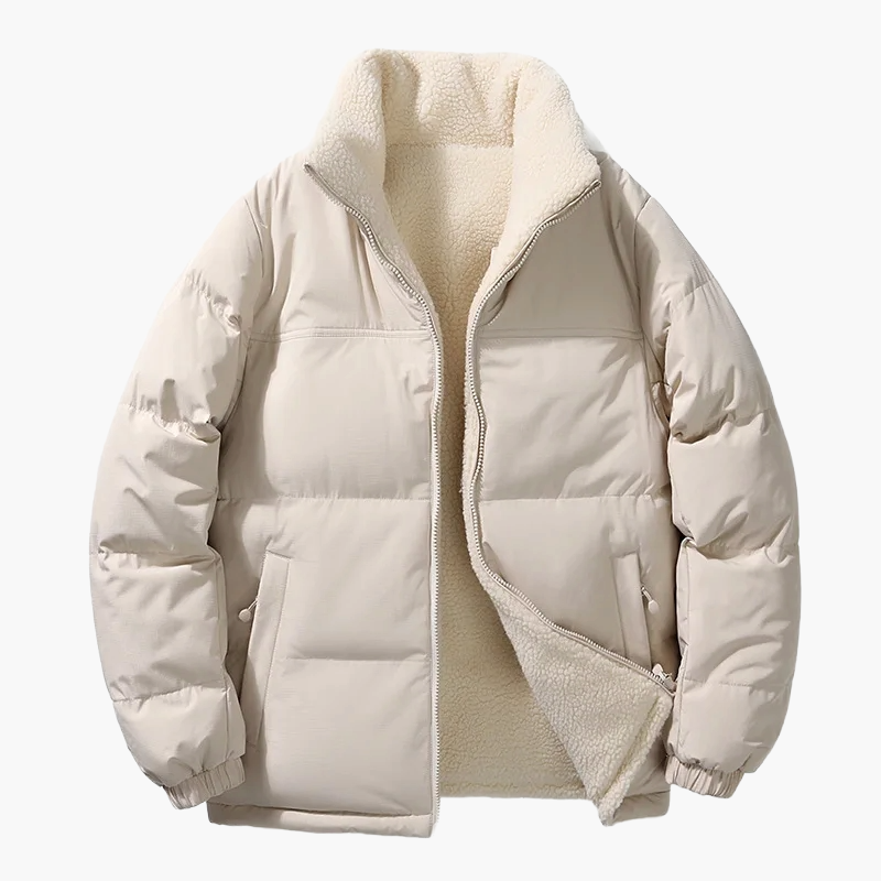 Lune London | Quilted winter jacket with fleece lining - Urban casual jacket, Relaxed fit, Warm, Ideal for everyday life and outdoor activities