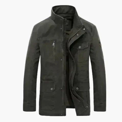 Lune London | Leisure jacket with high collar and multiple pockets - Casual summer jacket for everyday life and outdoor activities