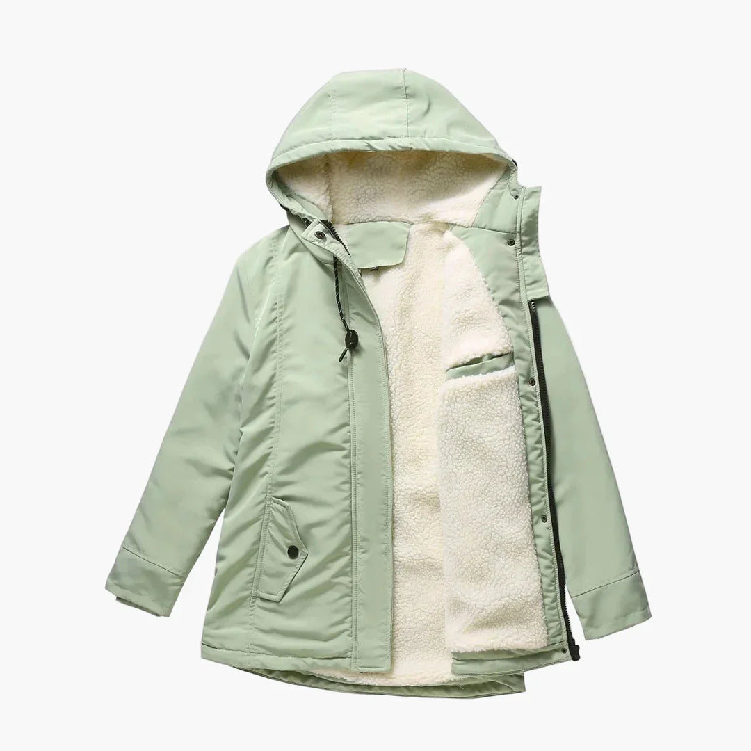 Lune London | Winter jacket with hood - Fashion leisure jacket for autumn and winter