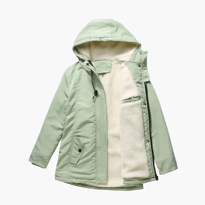 Lune London | Winter jacket with hood - Fashion leisure jacket for autumn and winter