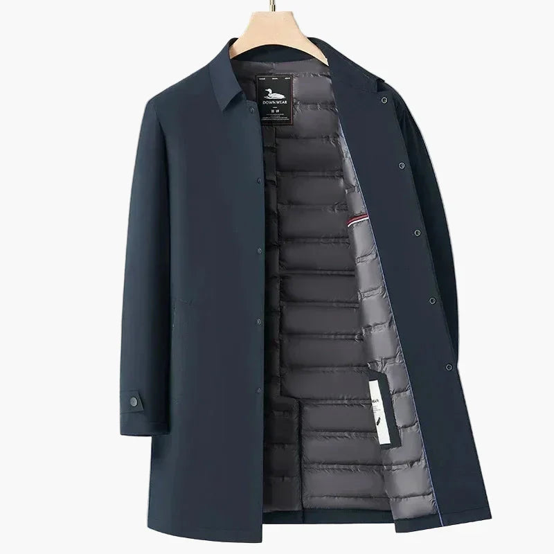 Lune London | Transition jacket with quilted lining - Elegant business coat for everyday and office