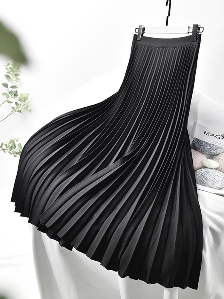 Lune London | Pleated Skirt with High Waist