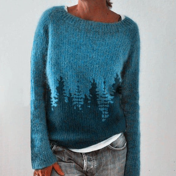 Chic und Stil | Knitted Sweater for Everyday and Leisure