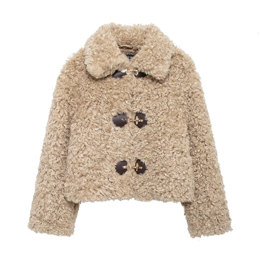 Lune London | Teddy Jacket for Women with Keren Buckle Closure