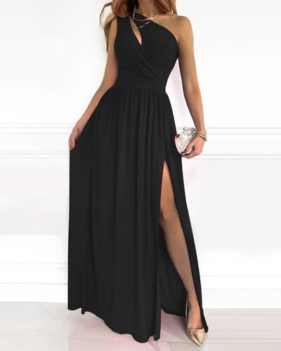 Lune London | Elegant Maxi Dress with One Shoulder