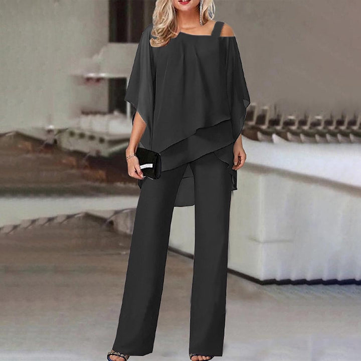 Lune London | Jumpsuit More Elegant Two-Piece with Cold Shoulder