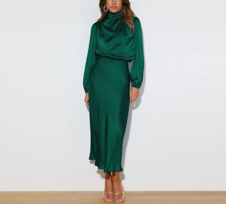 Lune London | Long satin dress