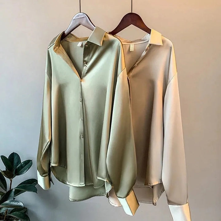 Lune London | Women's Clothing Silk Shirt Vintage Blouse