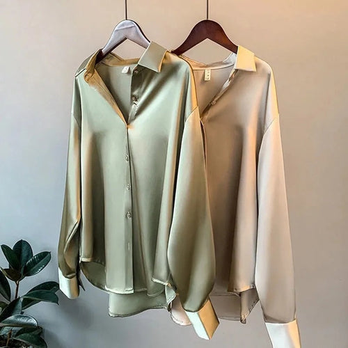 Lune London | Women's Clothing Silk Shirt Vintage Blouse