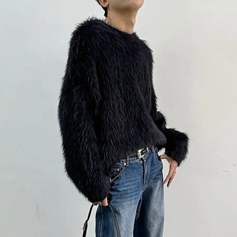 Lune London | Luxury Long Sleeve Solid Color Sweater