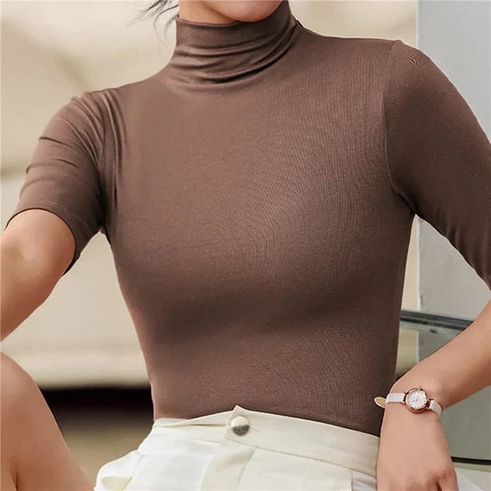 Lune London | Ultra-fine Seamless Turtleneck Sweater
