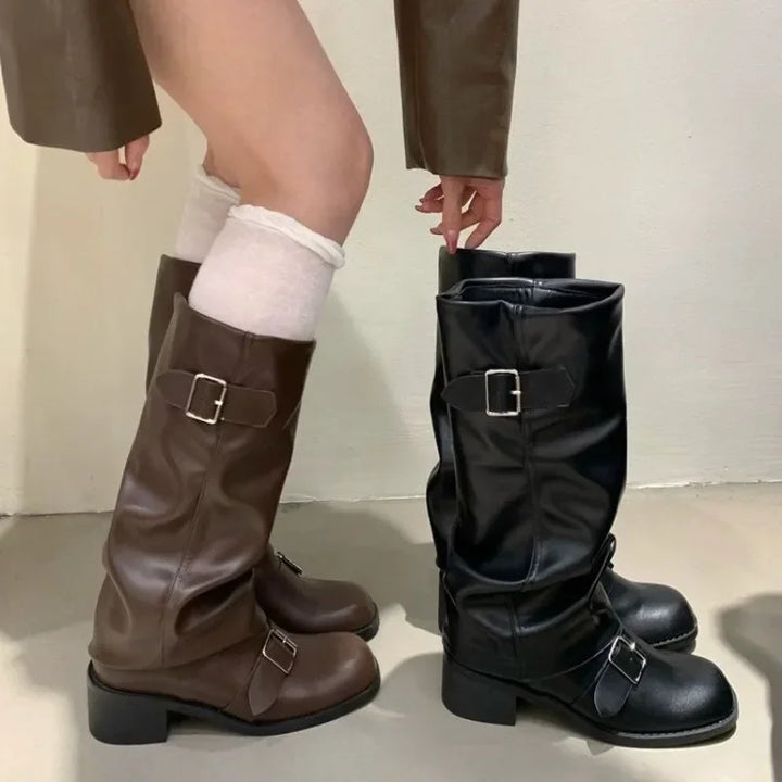Lune London | Knee-high Platform Springs