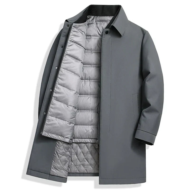 Lune London | Waterproof Quilted Coat with Concealed Zipper Soren
