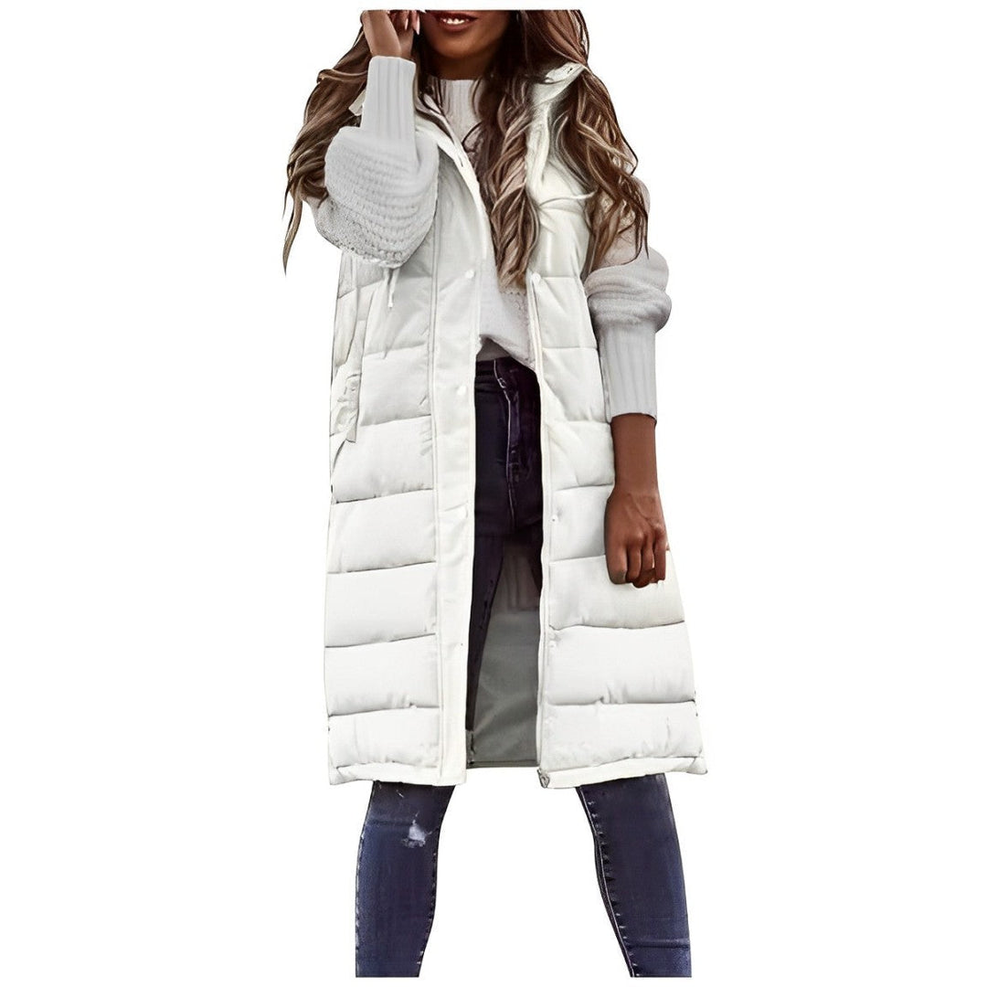 Lune London | Longer Sleeveless Padded Coat