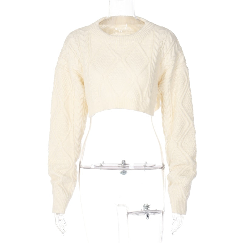 Lune London | Had It My Way Crop Pullover
